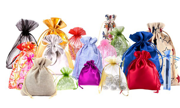 FAVORTALK Sacchetti Organza - 30 Pezzi, 70x90 Mm, Per Bomboniere E Regali